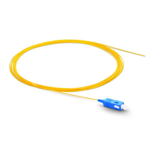 OCS (SC/UPC Fiber Pigtail Simplex 9/125 G657A 1.5M) – Single Mode Fiber Optic Pigtail Cable with 0.9mm LSZH Yellow Jacket