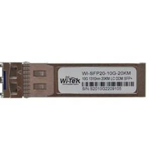 Wi-Tek (WI-SFP20-10G-20KM) 10Gbps Single-Mode SFP+ Optical Transceiver Module (20km)