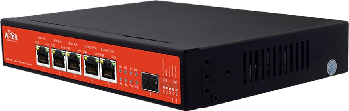 Wi-Tek (WI-PS306GF-UPS V4) Solar Powered Gigabit PoE Switch with UPS, 1× SFP & Cloud Management - Image 3