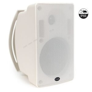 CMX (WSK-440PW) – Best 4.5" 2-Way Outdoor Wall Mount Speaker with 40W/20W/10W/5W Power Taps, 100V/70V & 8Ω Bypass