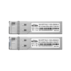 Wi-Tek (WI-SFP10S-3KM-I) Industrial 1.25Gbps Single-Mode WDM SFP Module Pair (3km)