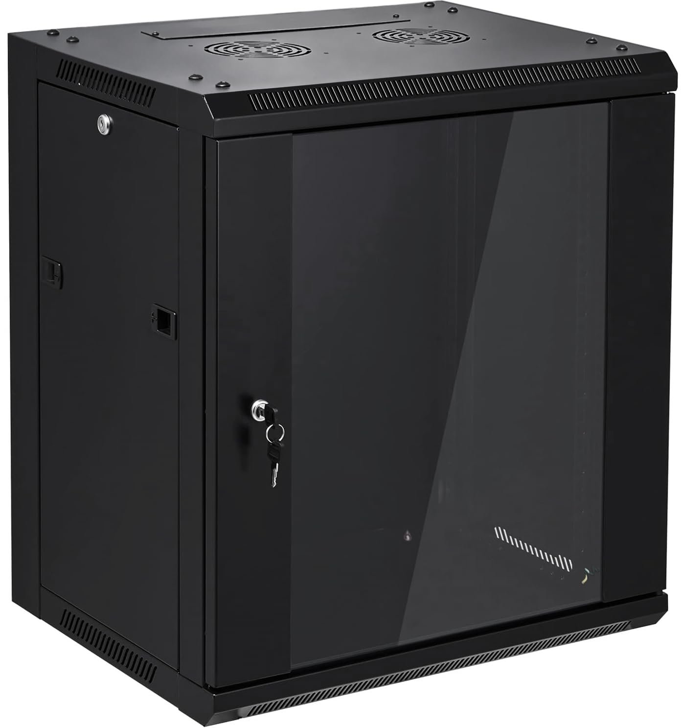 OCS (15U Data Cabinet 600×600×15U) – 15U Wall Mount Data Cabinet with 2 Shelves for Network Equipment
