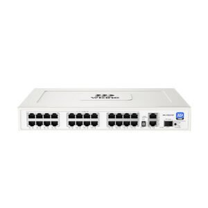Wi-Tek (WK-PS227GF) – 24-Port PoE+ Switch | 2× Gigabit Uplink + 1× Gigabit SFP