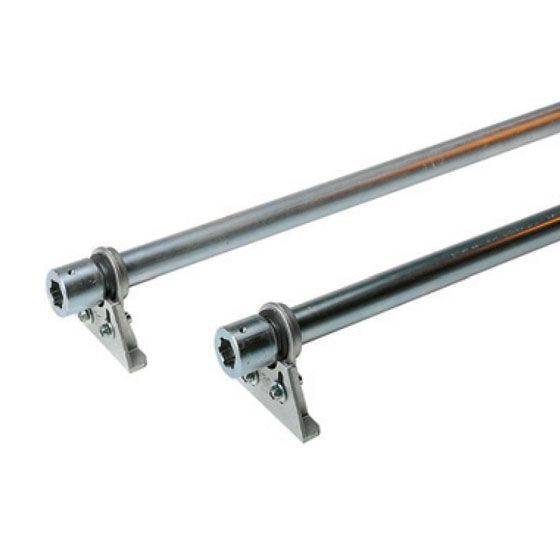 Beninca (AU.45Z) – Pair of Galvanized Pipes with Bush - Image 2