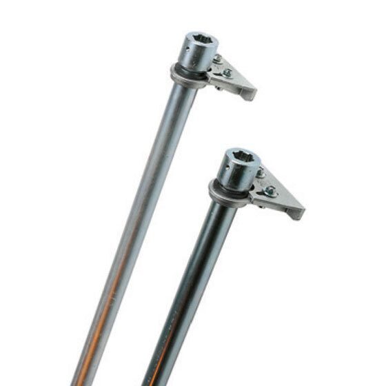 Beninca (AU.45Z) – Pair of Galvanized Pipes with Bush