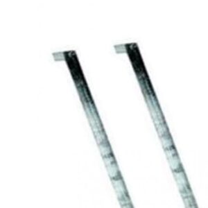 Beninca (AU2.D) – Pair of Straight Galvanized Arms