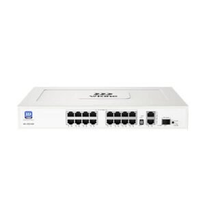Wi-Tek (WK-PS219GF) – 16-Port PoE+ Switch | 2× Gigabit Uplink + 1× Gigabit SFP