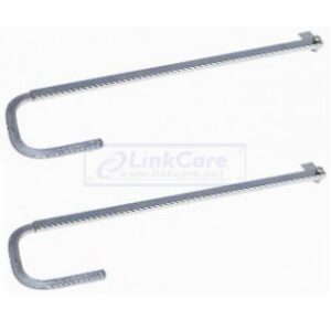 Beninca (AU2.C) – Pair of Bent Galvanized Arms