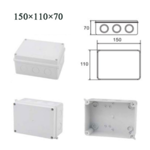 OCS (Weatherproof Box 150×110×70) – Weatherproof Junction Box for Outdoor Electrical & CCTV Installations