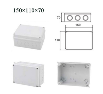 OCS (Weatherproof Box 150×110×70) – Weatherproof Junction Box for Outdoor Electrical & CCTV Installations